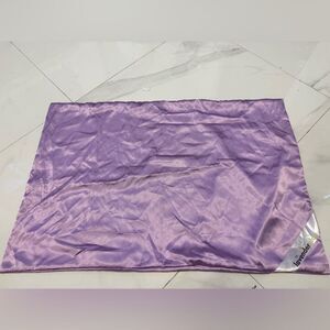 One Purple Satin Pillowcase #12